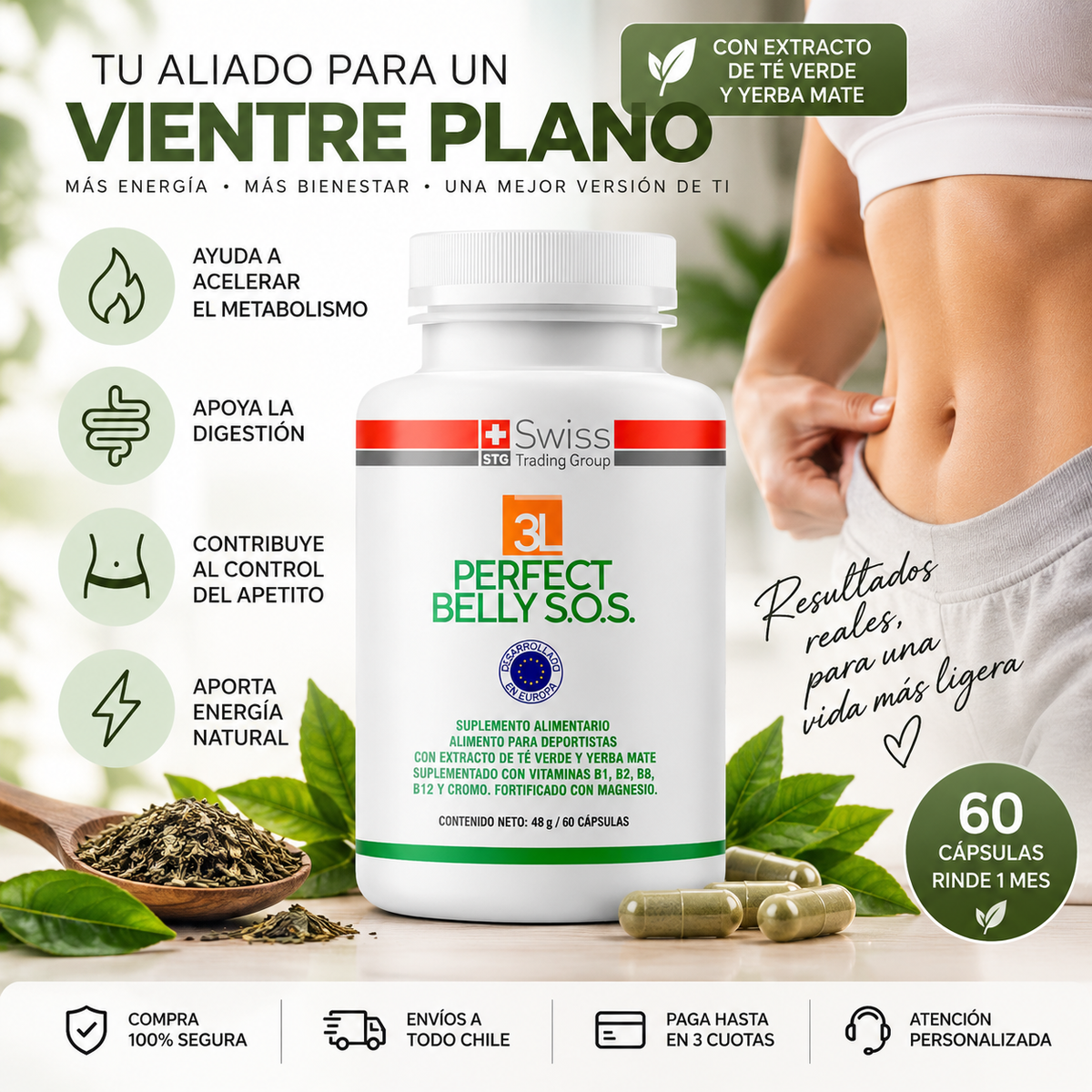 PERFECT BELLY SOS Reduce Grasa Abdominal