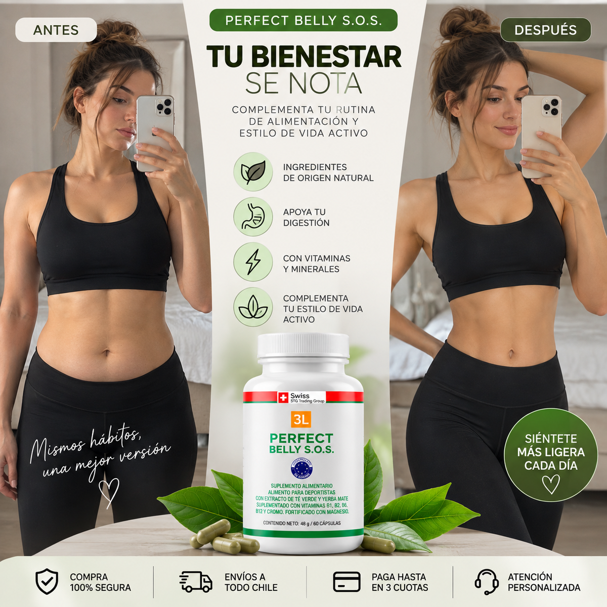 PERFECT BELLY SOS Reduce Grasa Abdominal