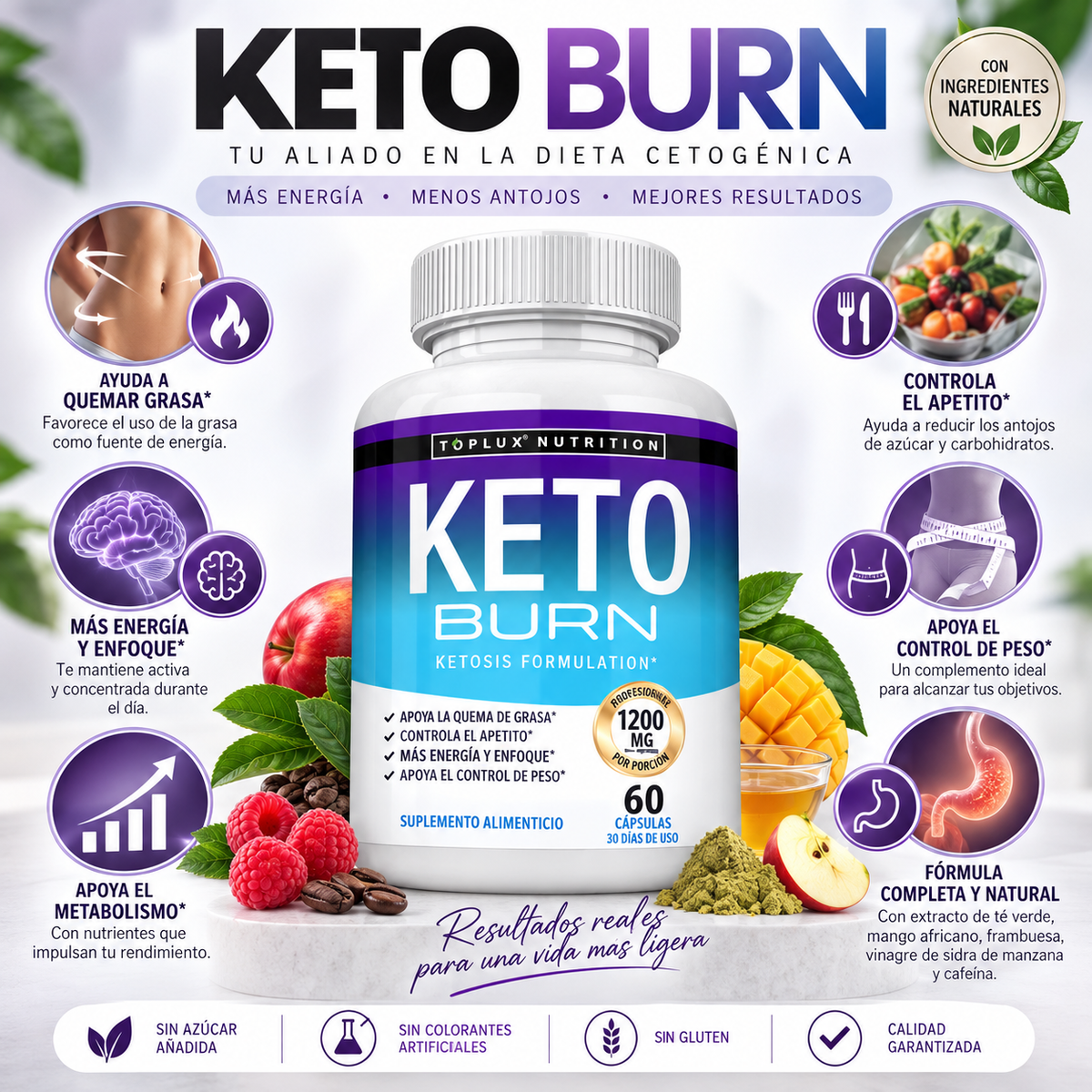 keto burn 60 capsulas